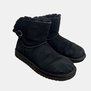 KOOLABURRA BY UGG REMLEY MINI 1105809 Black Size 9 EUR 40 /UK 7 Boots Ankle